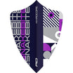 Red Dragon - Hardcore Peter Wright Stack - Freestyle Dart Flights - Black