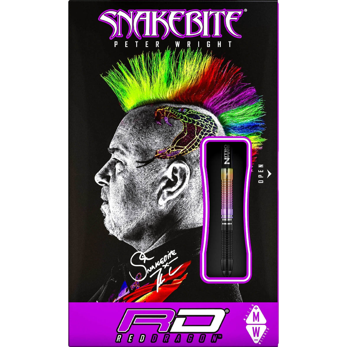 Darts - Red Dragon - Peter Wright World Champion Darts - Soft Tip - 90% Tungsten - 20g 22g 