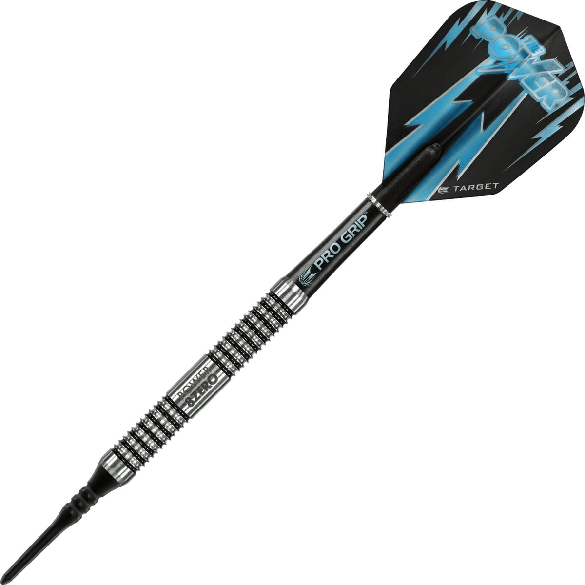 Darts - Target - Phil Taylor Power 8ZERO Darts - Soft Tip - 80% Tungsten - 18g 