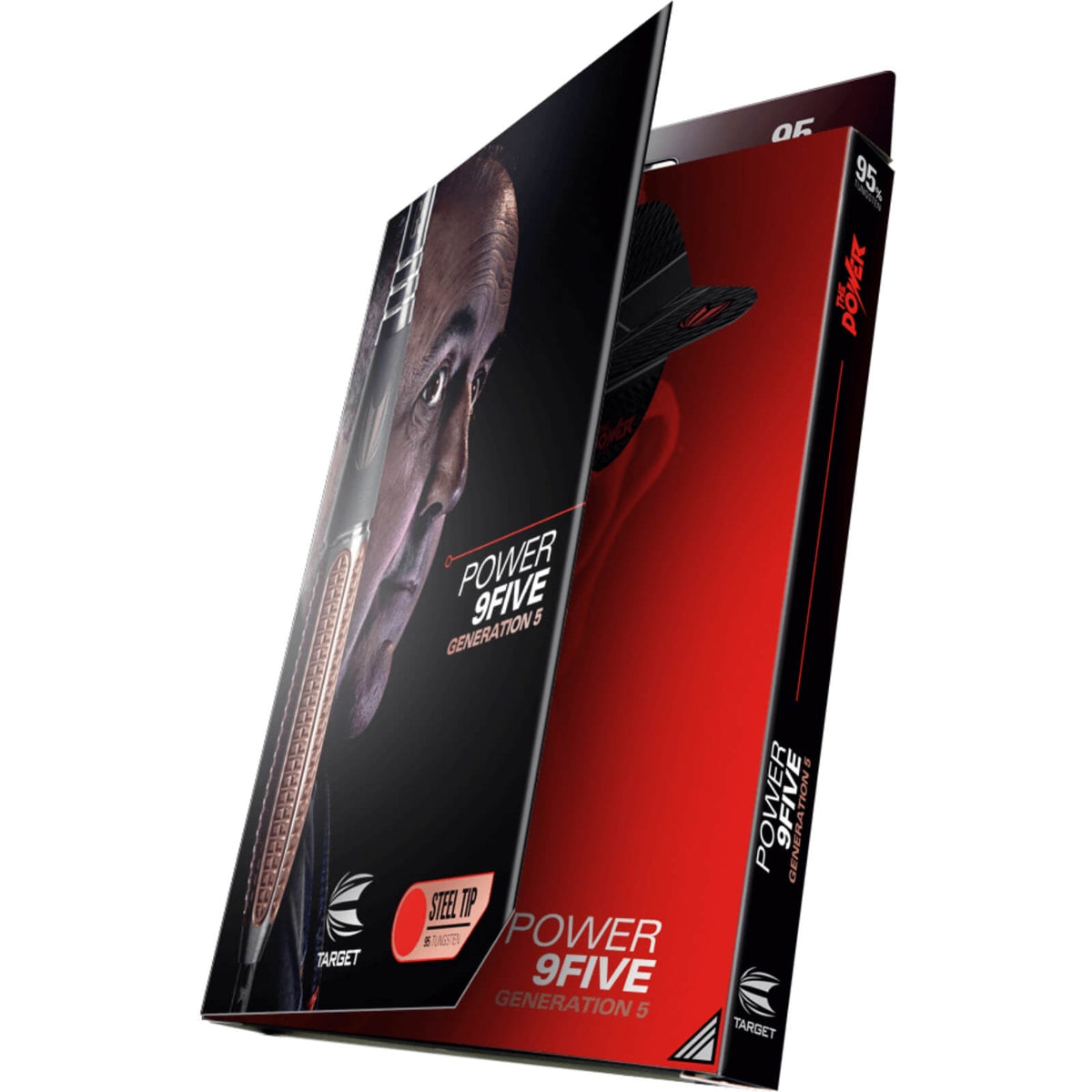 Darts - Target - Phil Taylor Gen 5 Darts - Steel Tip - 95% Tungsten - 22g 24g 26g 