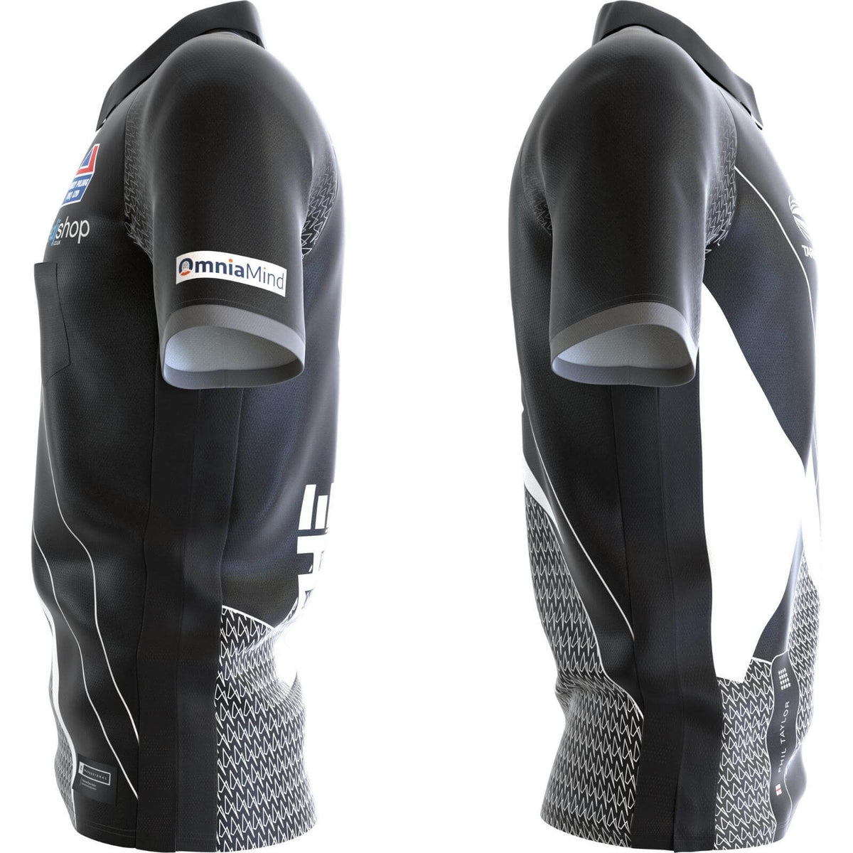 Dart Shirts - Target - Official Phil Taylor Gen 6 Playing Shirt - XS to 5XL 