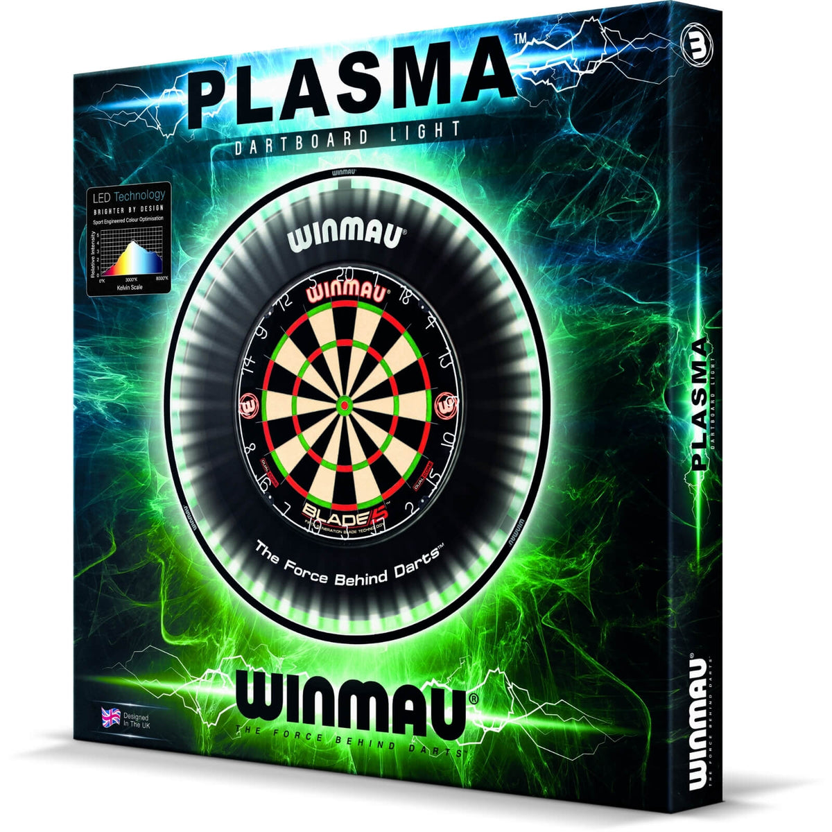 Dartboard Accessories - Winmau - Plasma LED Dartboard Light 