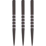 Unicorn - Needle Black 5 Groove Dart Points - 38mm -