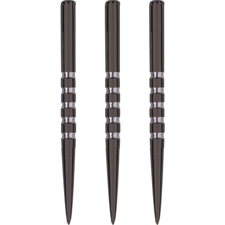 Unicorn - Needle Black 5 Groove Dart Points - 38mm -