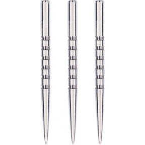 Unicorn - Needle Silver 6 Groove Dart Points - 38mm -