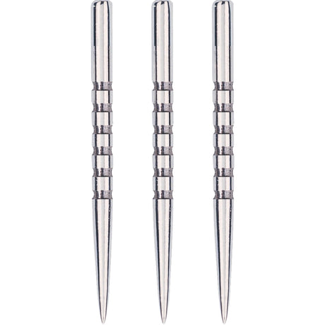 Unicorn - Needle Silver 6 Groove Dart Points - 38mm -