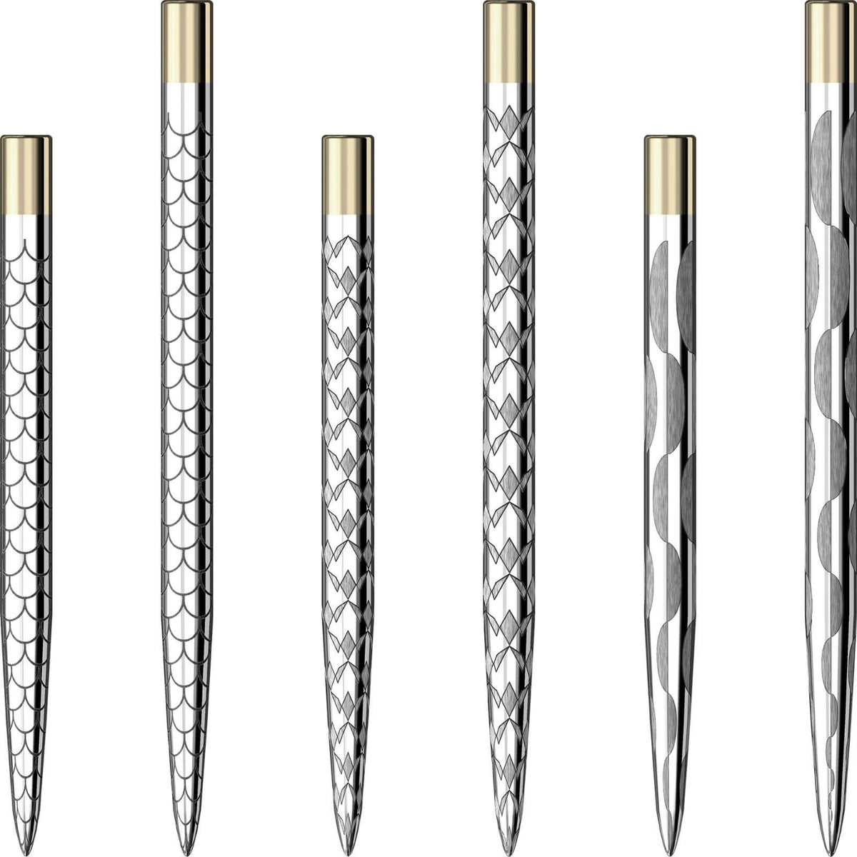 Point Accessories - Mission - Laser Plus Dart Points - 32mm 38mm 