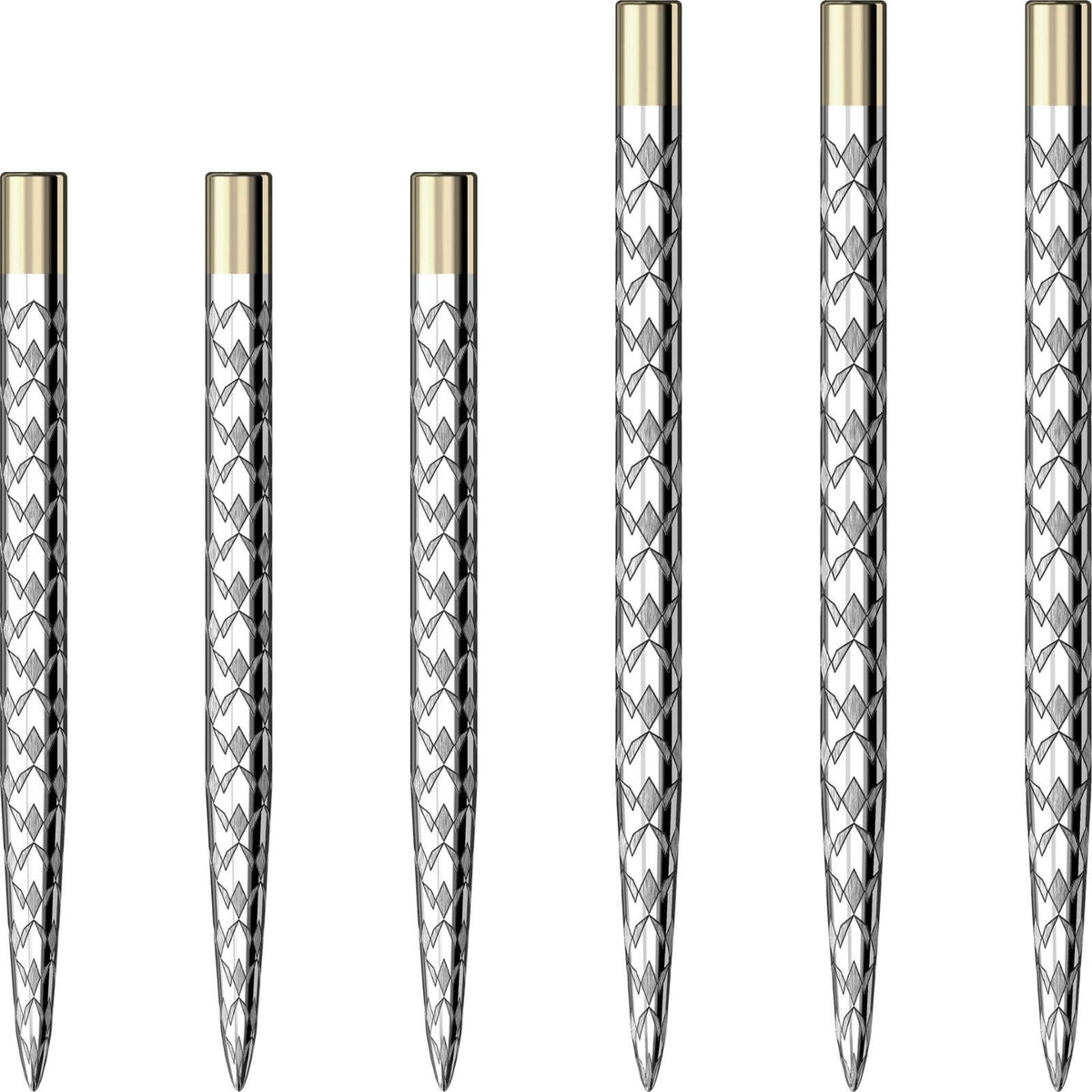 Point Accessories - Mission - Laser Plus Dart Points - 32mm 38mm 32mm / Multi Logo