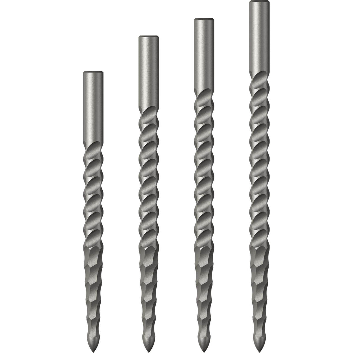 Point Accessories - Mission - Lunar CS Dart Points - 32mm 36mm 38mm 40mm 32mm / Silver