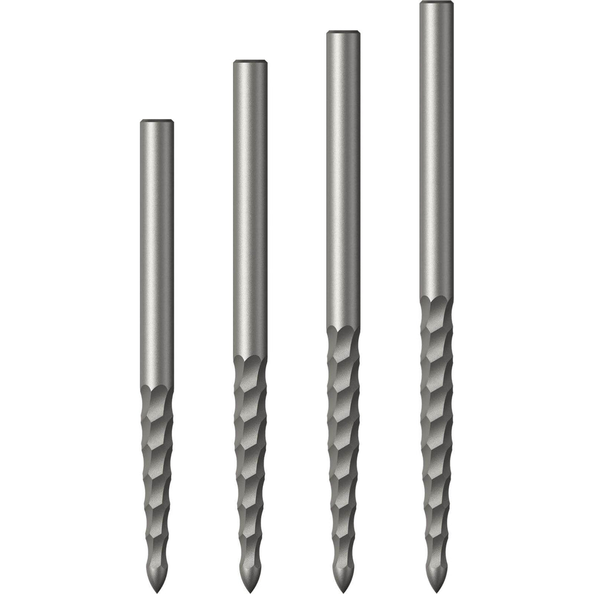 Point Accessories - Mission - Lunar FS Dart Points - 32mm 36mm 38mm 40mm 32mm / Silver