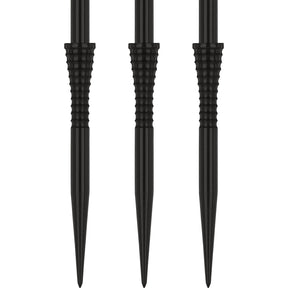 Red Dragon - Raptor Dart Points - 33mm - Black / Grooved