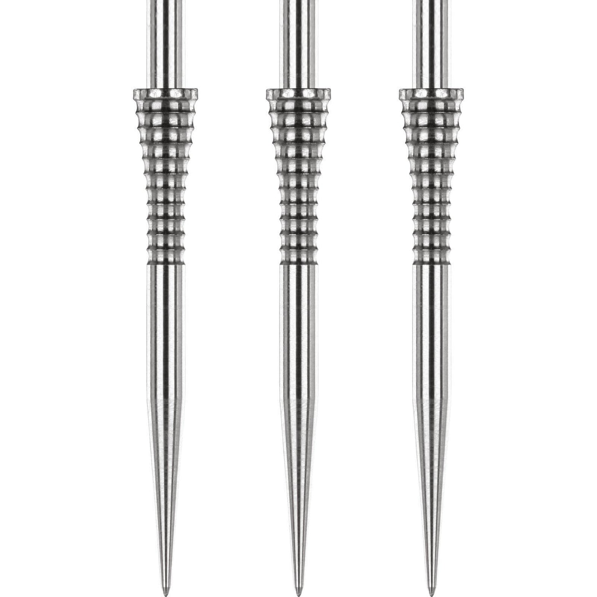 Red Dragon - Raptor Dart Points - 33mm - Silver / Grooved