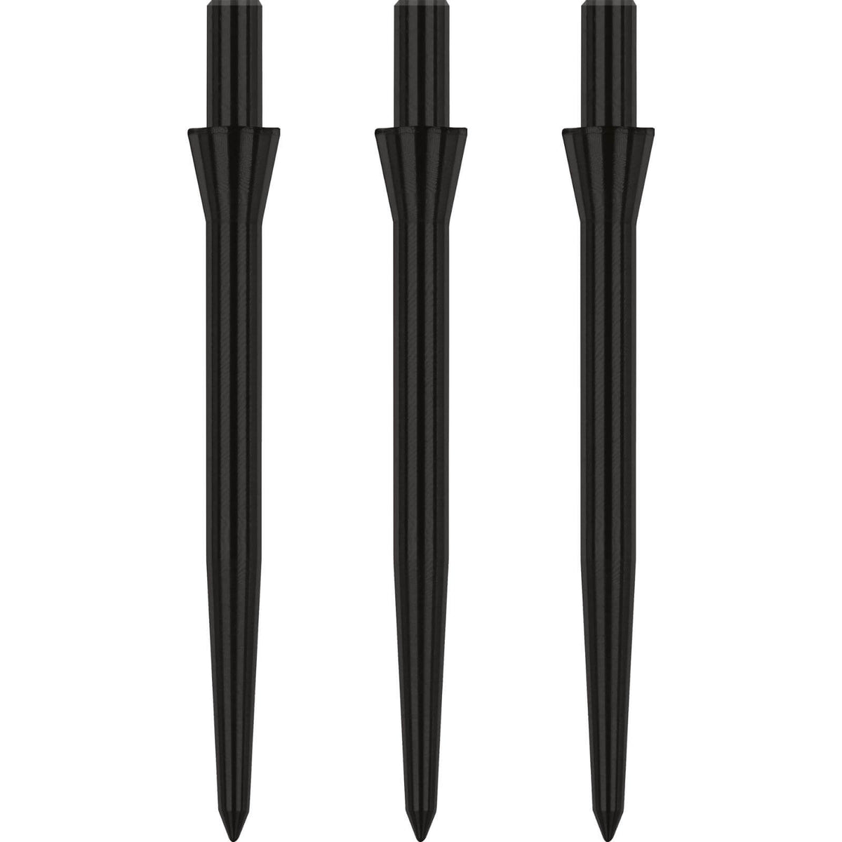 Point Accessories - Red Dragon - Raptor Dart Points - 33mm Black / Plain