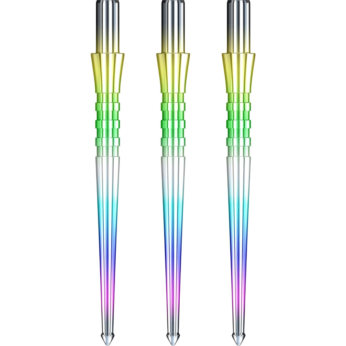 Point Accessories - Red Dragon - Raptor GT Dart Points - 33mm Rainbow