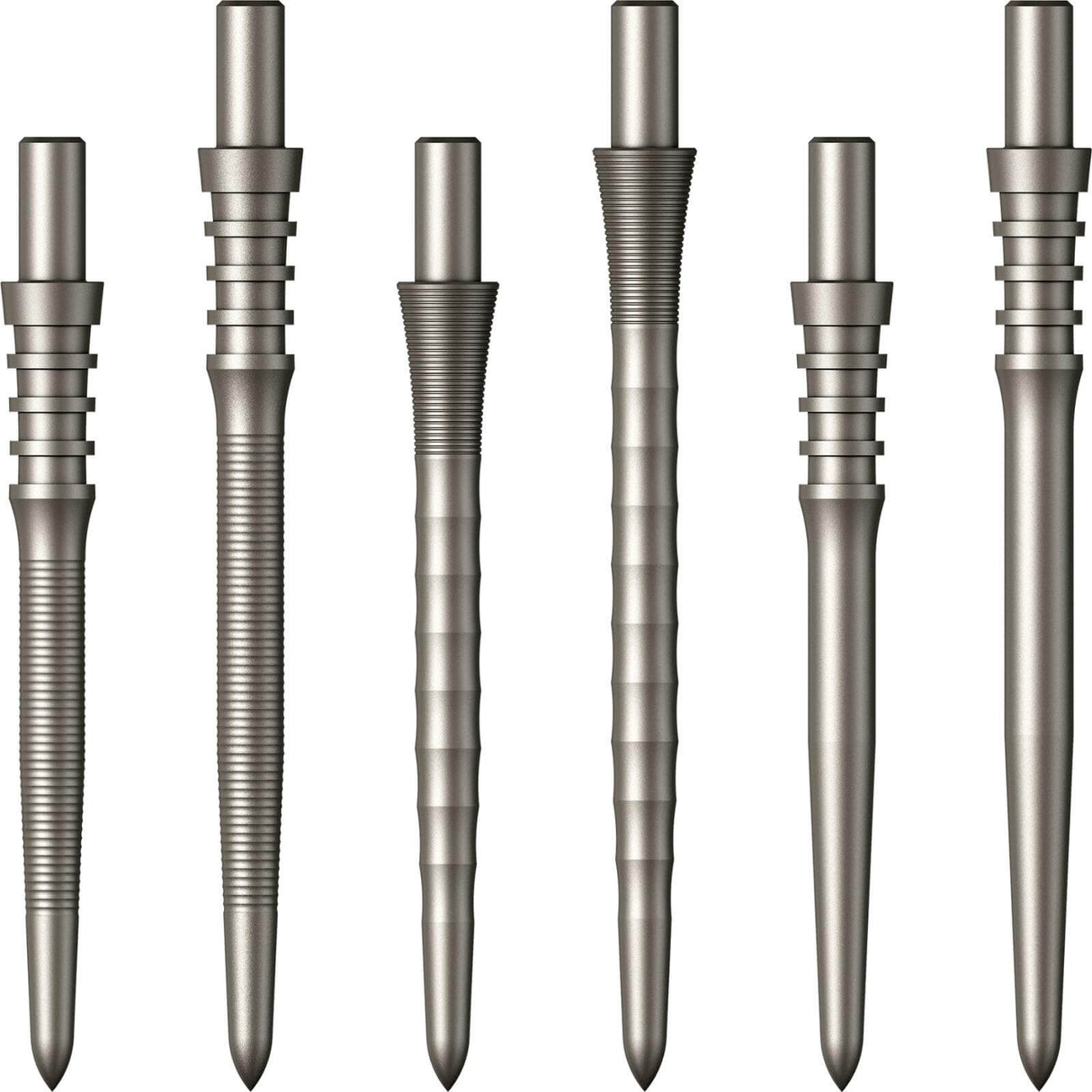 Mission - Sniper Dart Points - Silver - 28mm 32mm -
