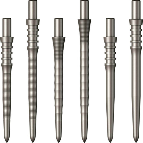 Mission - Sniper Dart Points - Silver - 28mm 32mm -