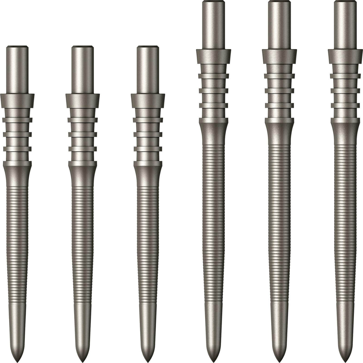 Point Accessories - Mission - Sniper Dart Points - Silver - 28mm 32mm 28mm / Micro Grip