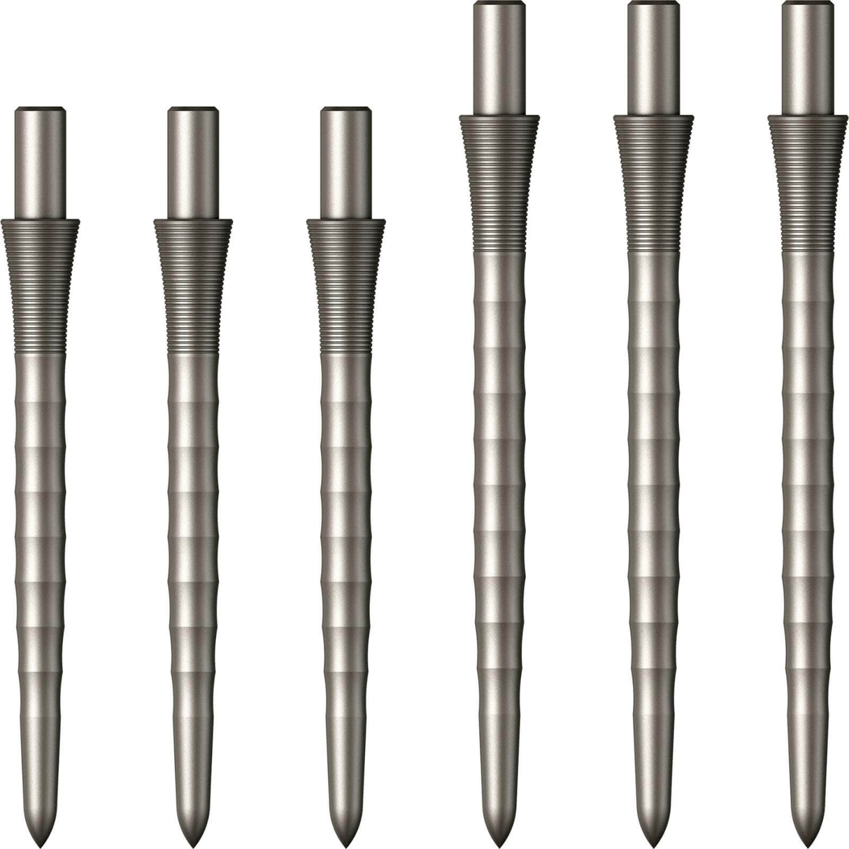 Mission - Sniper Dart Points - Silver - 28mm 32mm - 28mm / Ripple