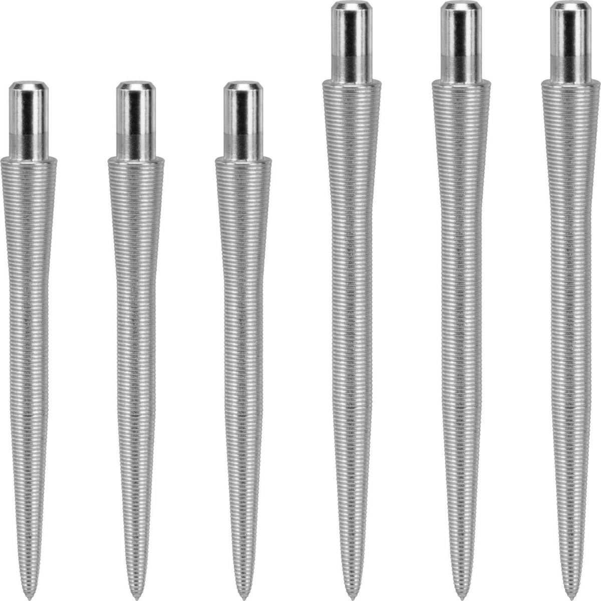 Point Accessories - Target - Storm Nano Dart Points - 26mm 30mm 26mm / Silver