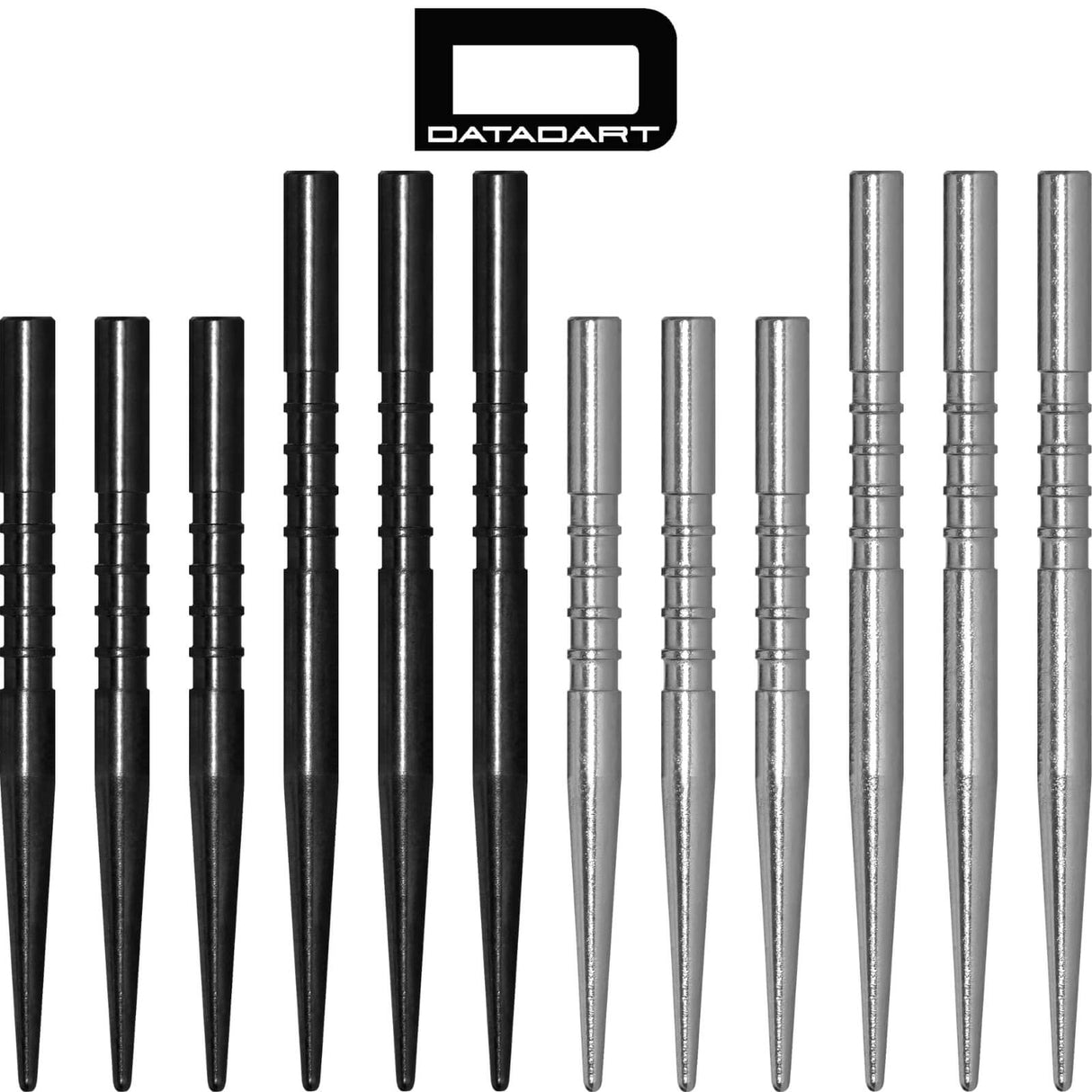 Datadart - Shark Grooved Dart Points - 32mm 38mm -