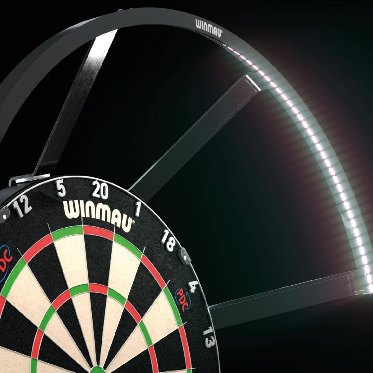 Dartboard Accessories - Winmau - Polaris 120° Dartboard Light 