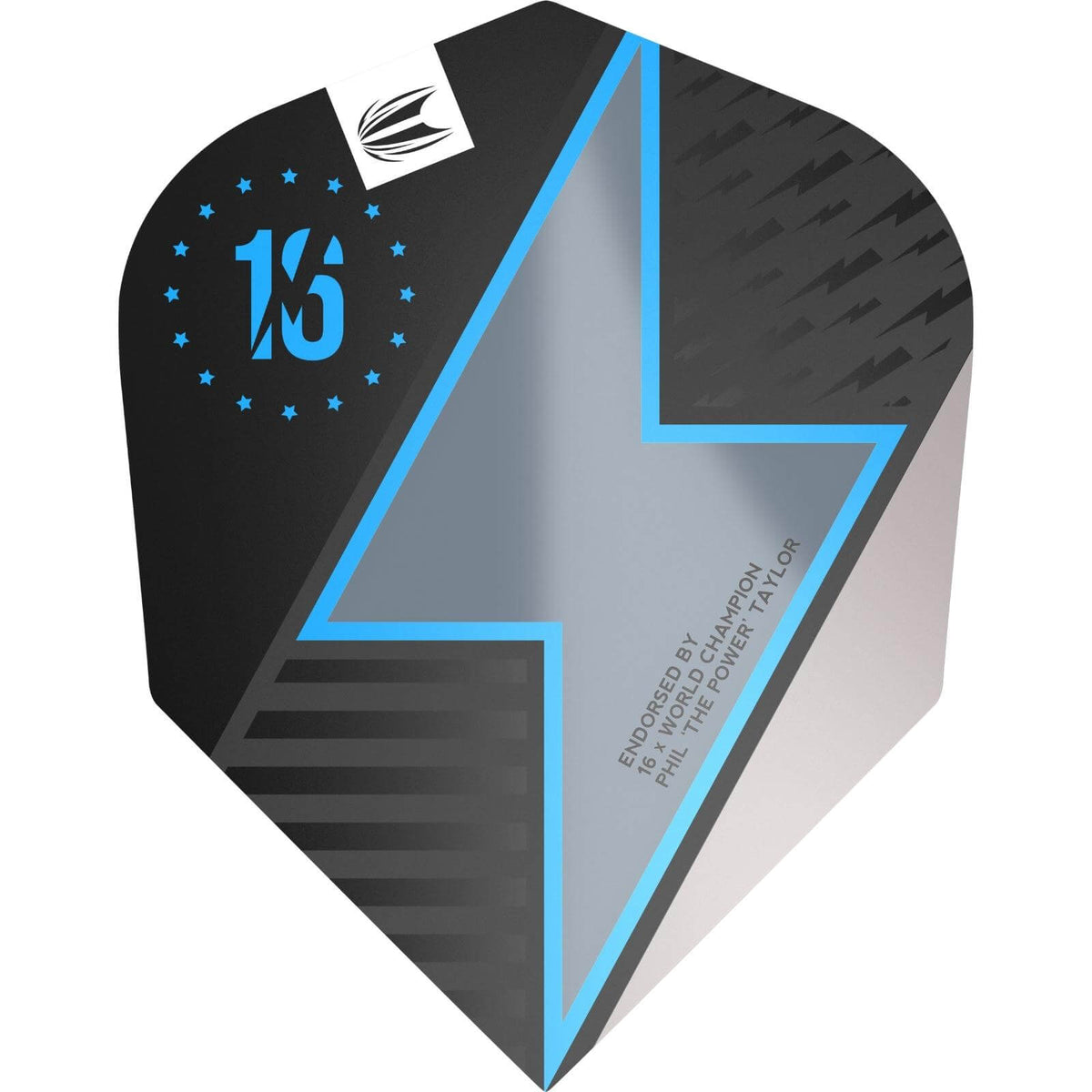 Dart Flights - Target - Power Series - Standard Dart Flights Black