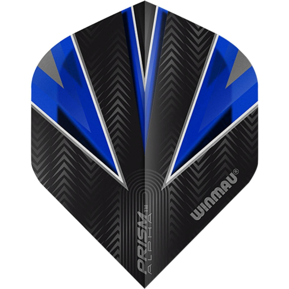 Dart Flights - Winmau - Prism Alpha - Big Wing Dart Flights Blue