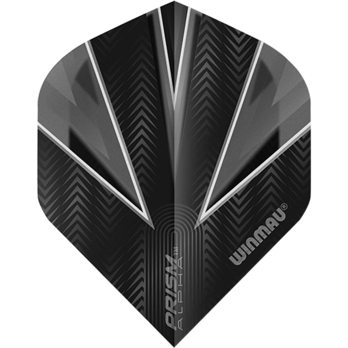 Dart Flights - Winmau - Prism Alpha - Big Wing Dart Flights Clear