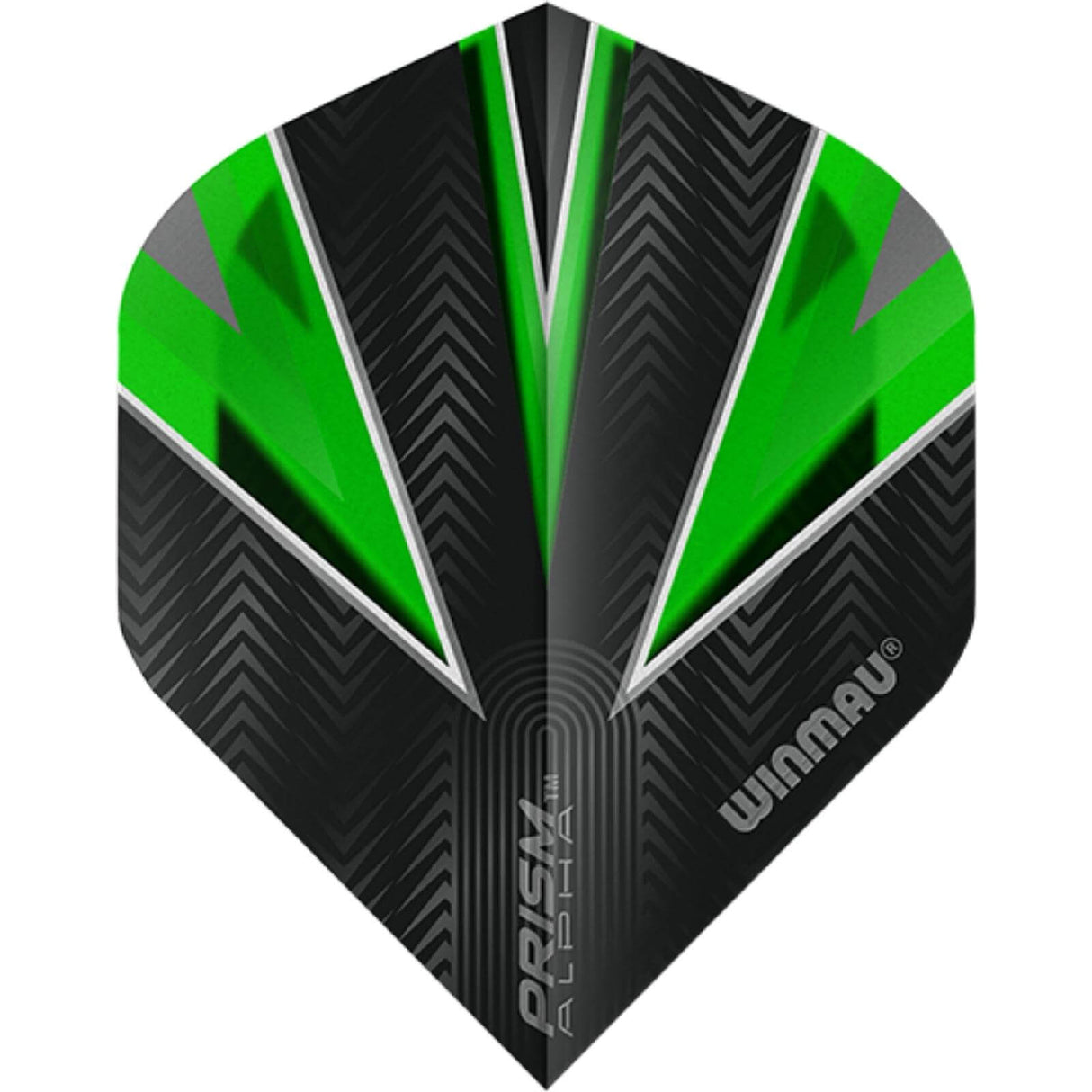 Winmau - Prism Alpha - Big Wing Dart Flights - Green