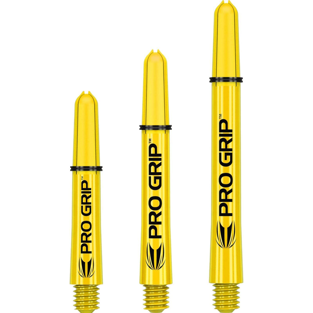 Dart Shafts - Target - Pro Grip - Nylon Dart Shafts Short (34mm) / Yellow