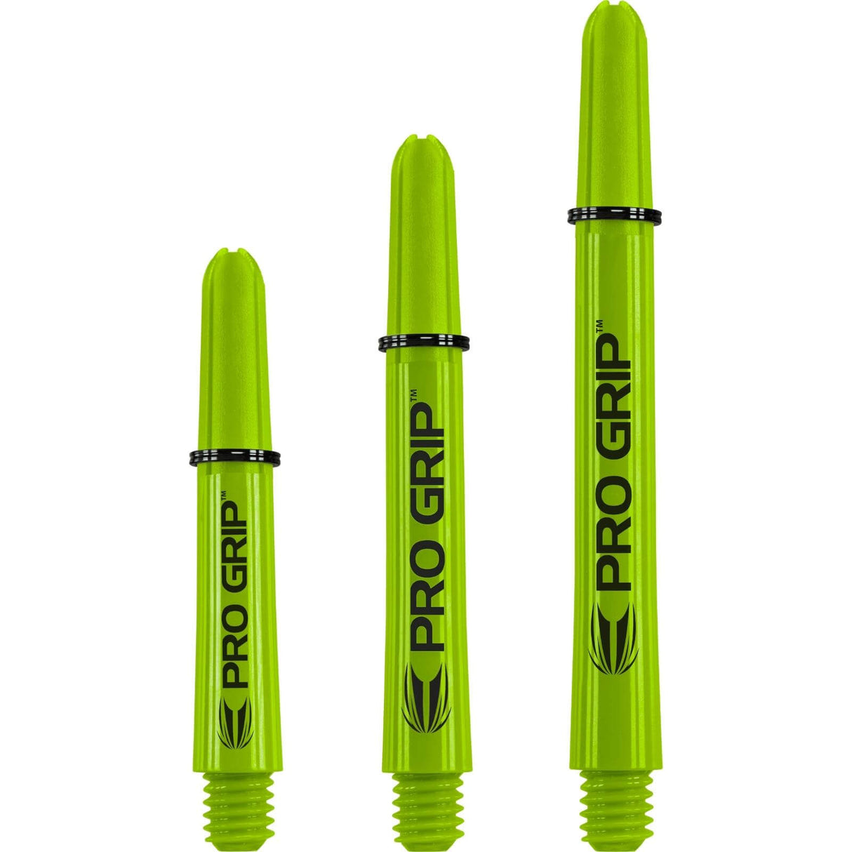 Target - Pro Grip - Nylon Dart Shafts - Short (34mm) / Lime Green
