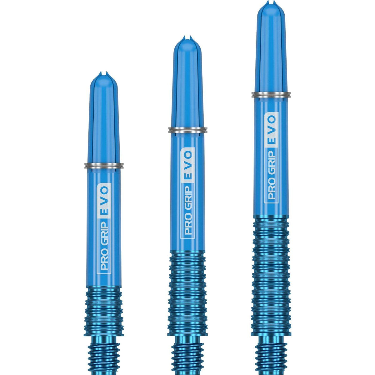 Dart Shafts - Target - Pro Grip Evo - Hybrid Dart Shafts Short (37.7mm) / Blue