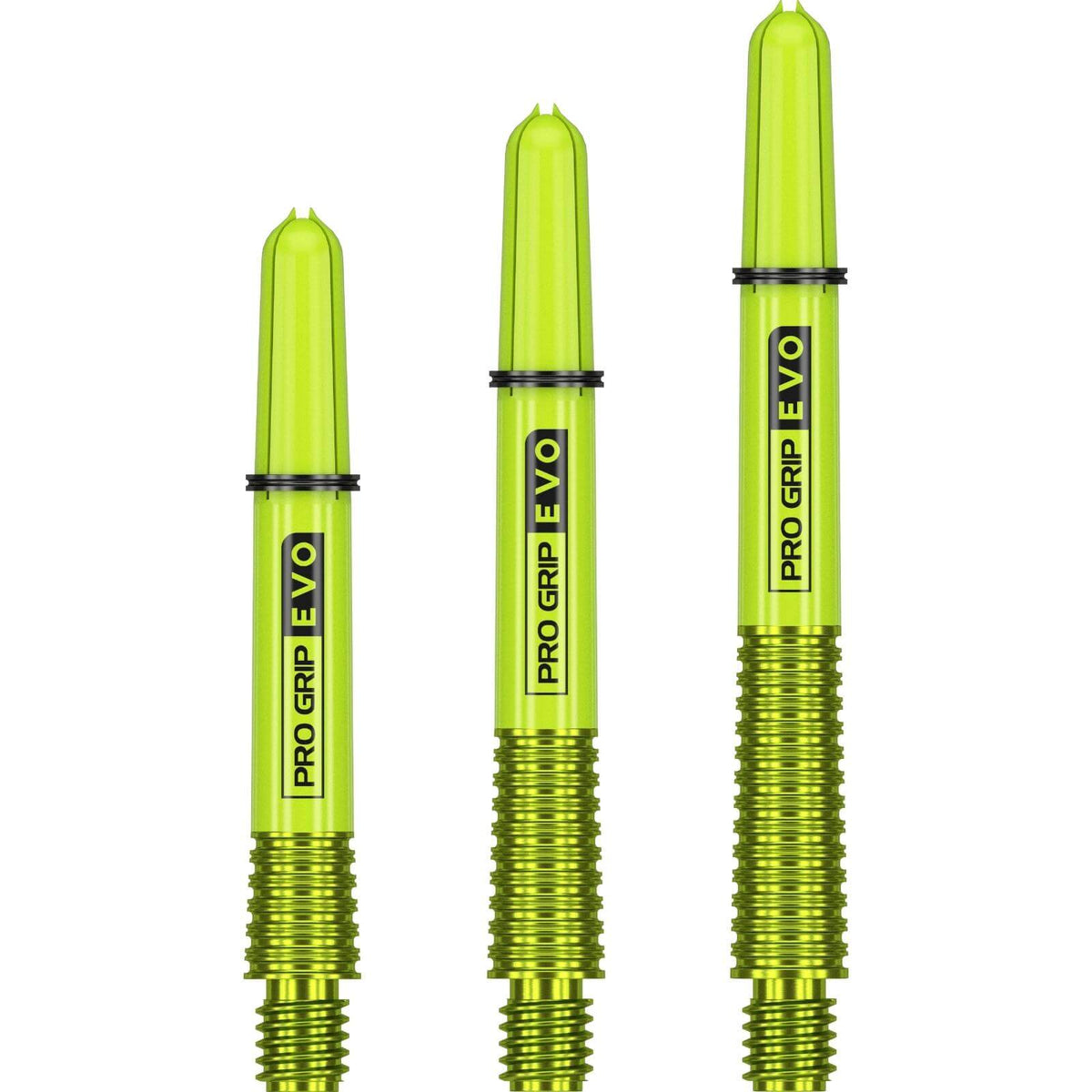 Dart Shafts - Target - Pro Grip Evo - Hybrid Dart Shafts Short (37.7mm) / Green