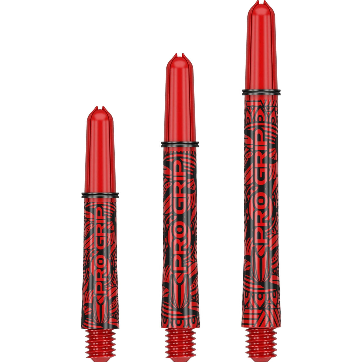 Dart Shafts - Target - Pro Grip Ink - Nylon Dart Shafts Short (34mm) / Red