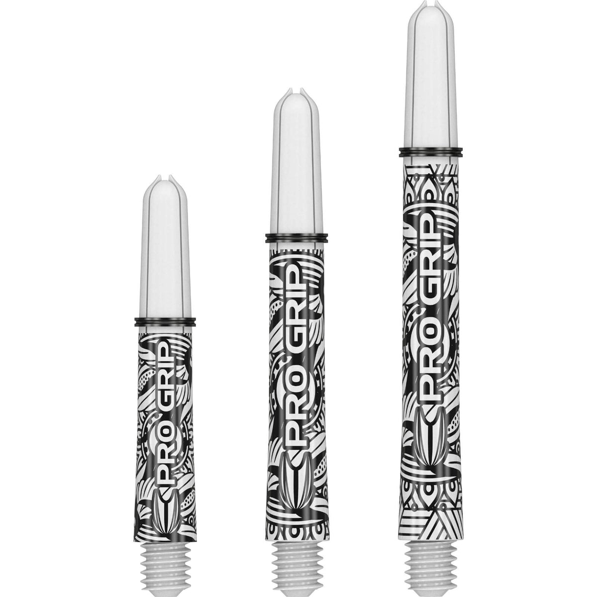 Dart Shafts - Target - Pro Grip Ink - Nylon Dart Shafts Short (34mm) / White
