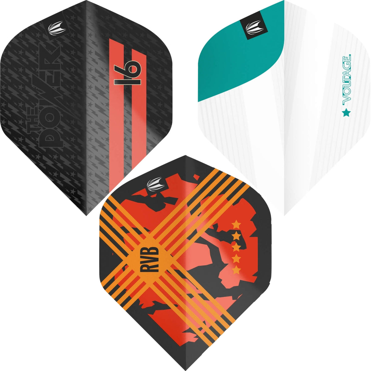 Dart Flights - Target - Pro Player - Big Wing Dart Flights 