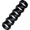 Harrows - Pyramid Dart Shaft Rings - Black