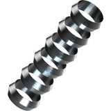 Harrows - Pyramid Dart Shaft Rings - Silver