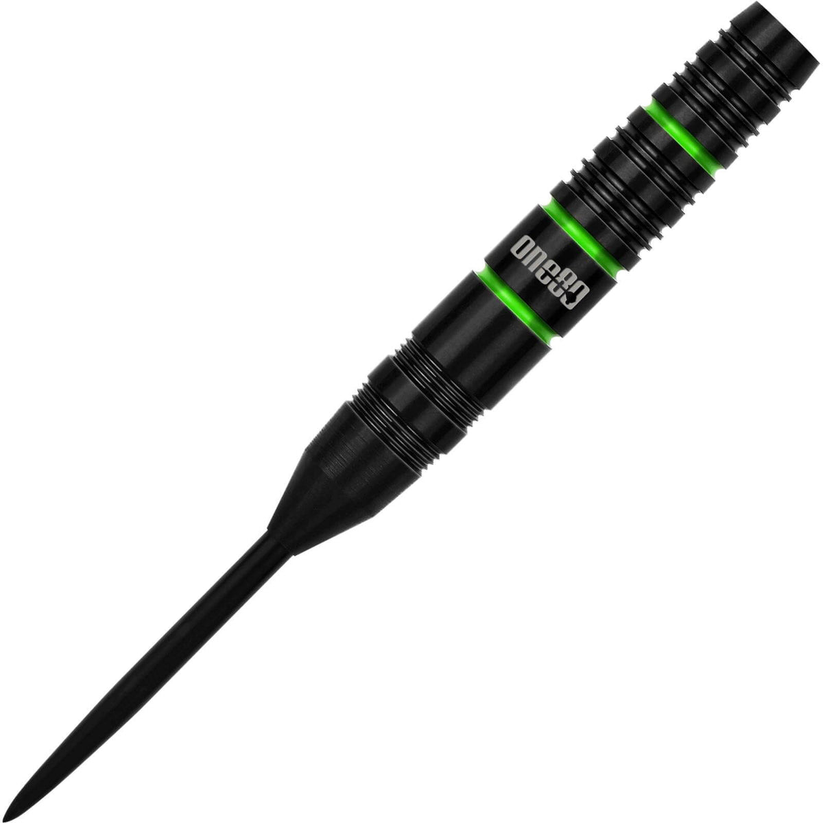 Darts - One80 - Raise B Darts - Green - Steel Tip - 80% Tungsten - 21g 23g 