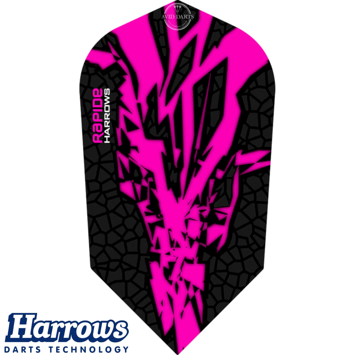 Dart Flights - Harrows - Rapide-X - Slim Dart Flights Pink