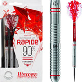 Harrows - Rapide Straight Barrel Darts - 90% Tungsten - 21g 23g 25g -