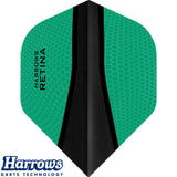 Harrows - Retina-X - Big Wing Dart Flights - Jade