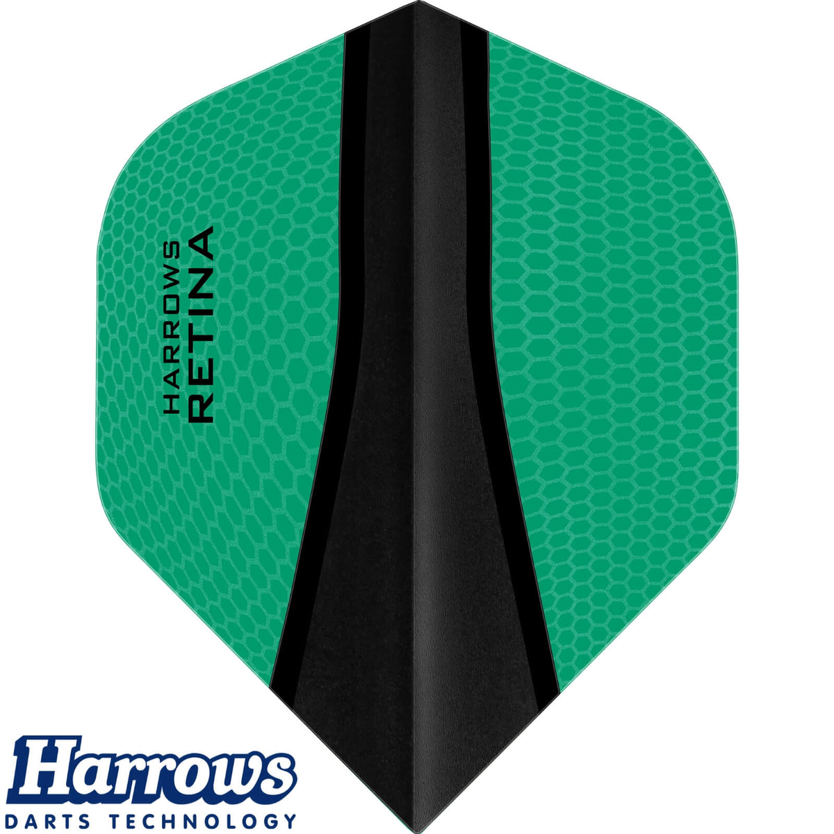 Dart Flights - Harrows - Retina-X - Big Wing Dart Flights Jade