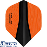 Harrows - Retina-X - Big Wing Dart Flights - Orange