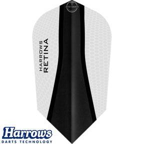 Harrows - Retina-X - Slim Dart Flights - Clear