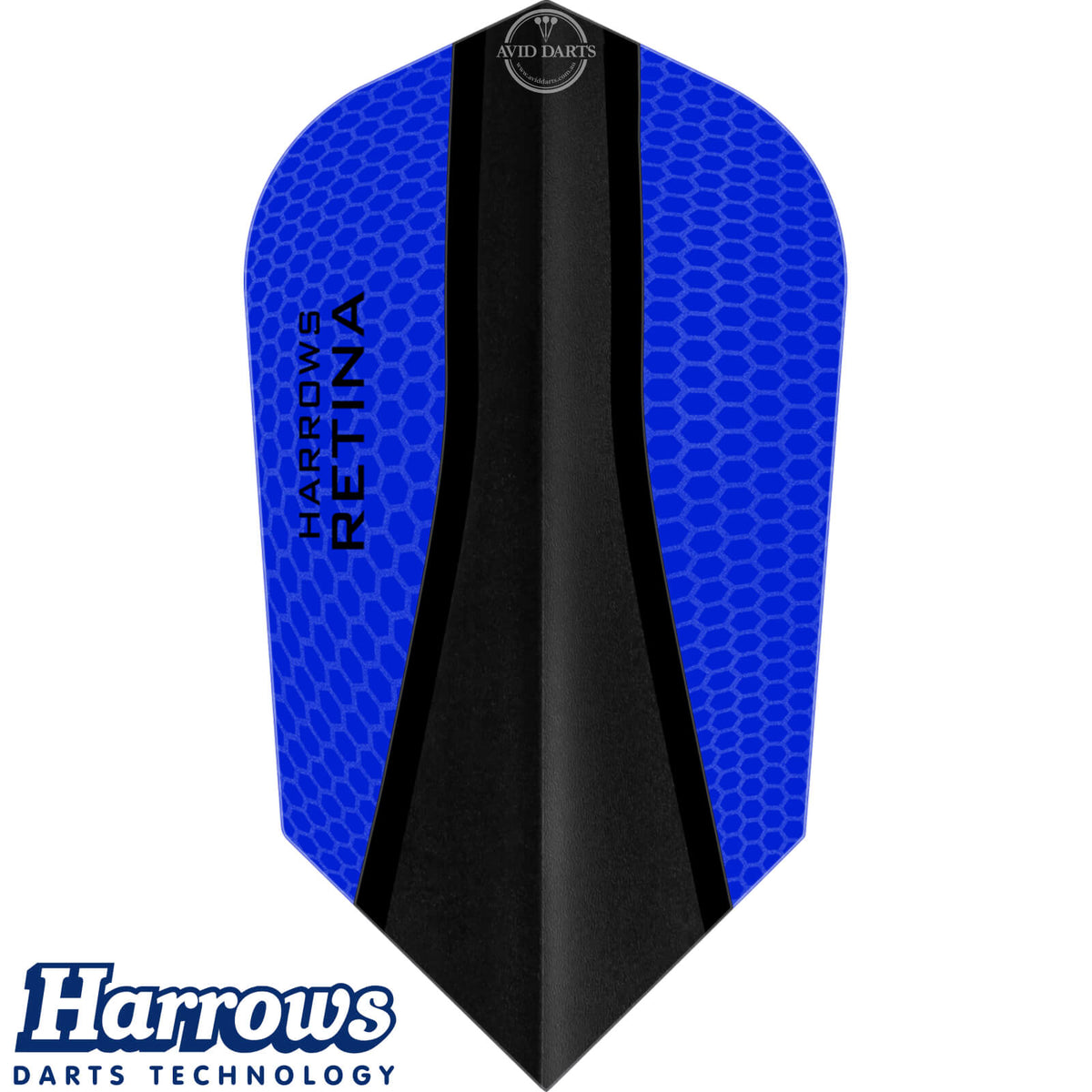 Dart Flights - Harrows - Retina-X - Slim Dart Flights Dark Blue