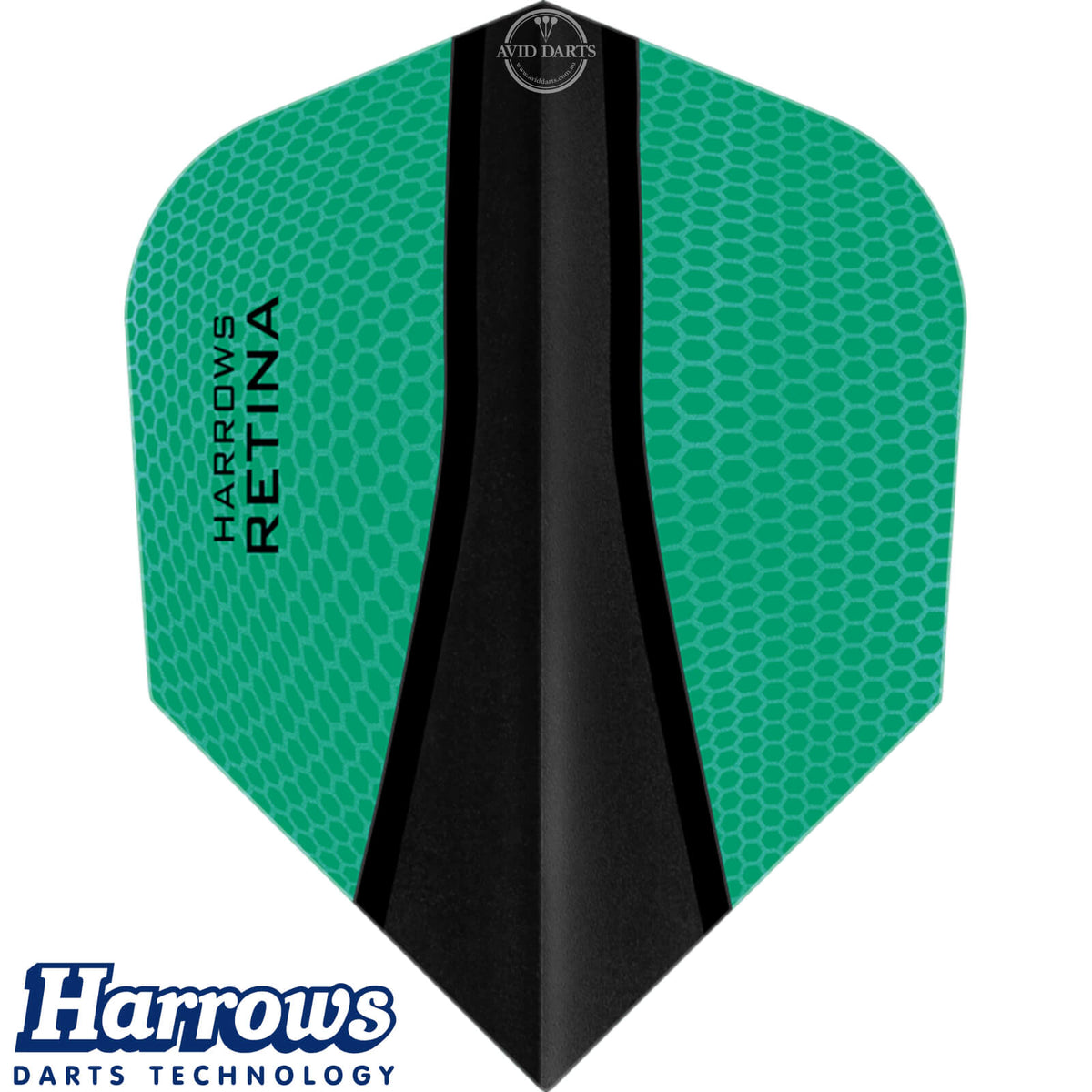 Dart Flights - Harrows - Retina-X - Standard Dart Flights Jade
