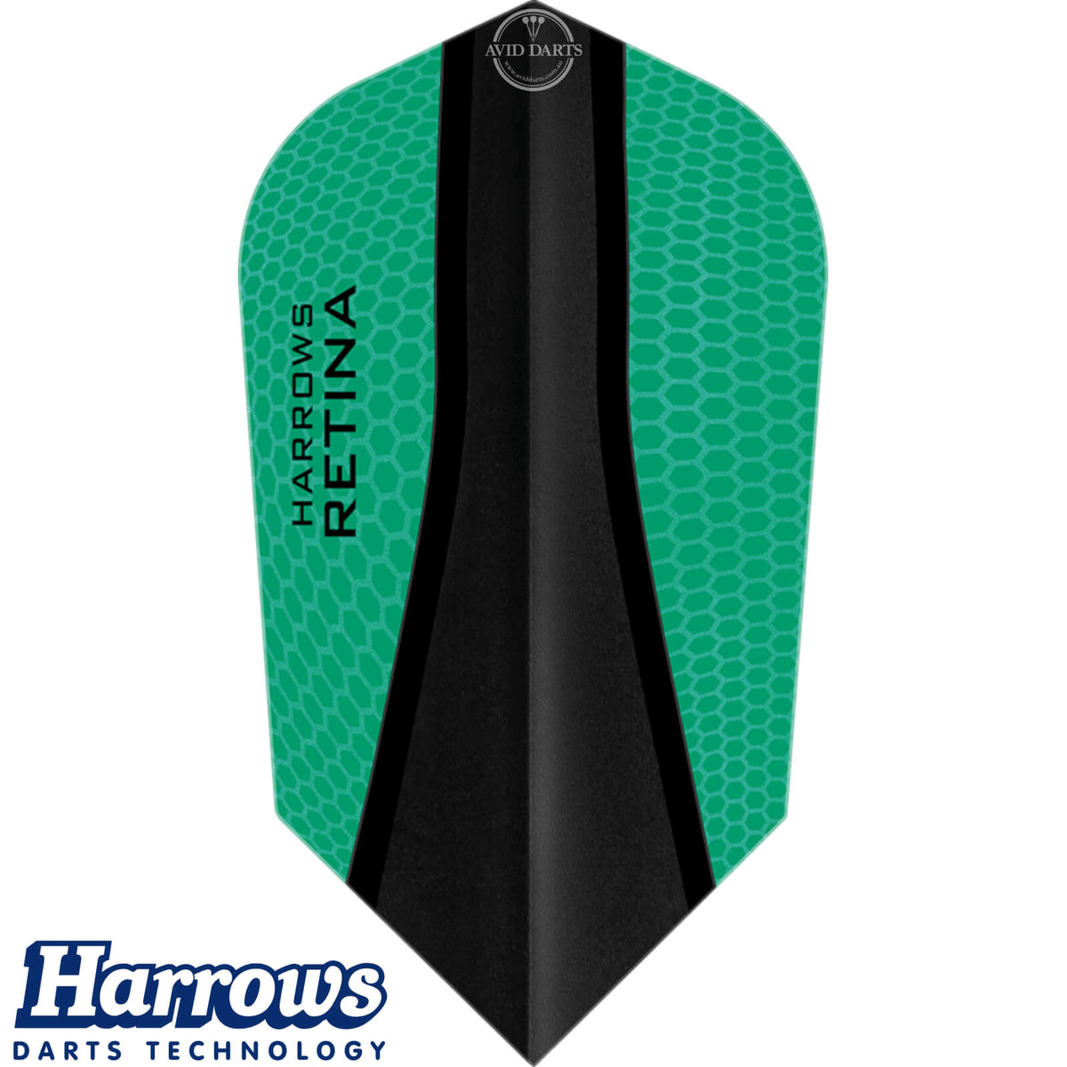 Dart Flights - Harrows - Retina-X - Slim Dart Flights Jade