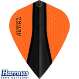 Harrows - Retina-X - Kite Dart Flights - Orange