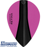 Harrows - Retina-X - Pear Dart Flights - Pink